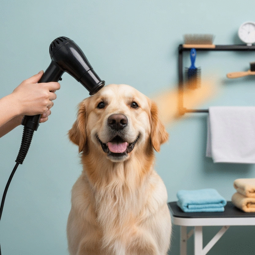 Safe Blow Drying for Dogs
